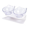 Double Pet Bowls With Raised Stand